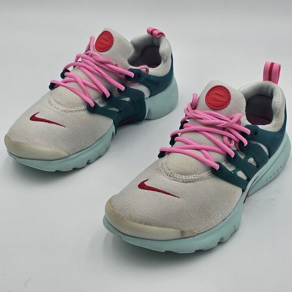 Nike Shoes 3Y Air Presto Athletic Low Sneakers 844766-103 Multicolor Fabric - Picture 5 of 12